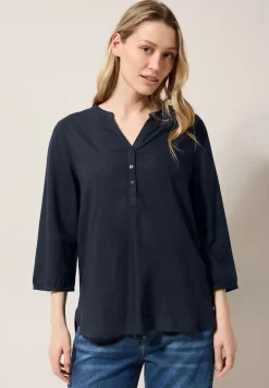 Blouse in effen kleur