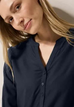 Blouse in effen kleur
