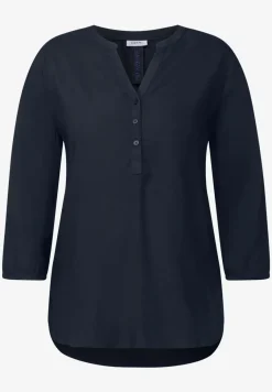 Blouse in effen kleur