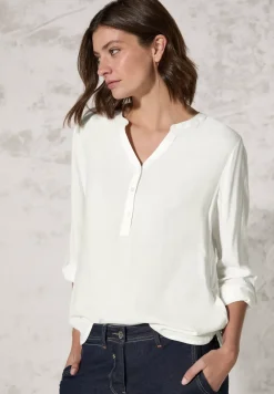 Blouse in effen kleur