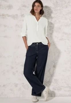 Blouse in effen kleur