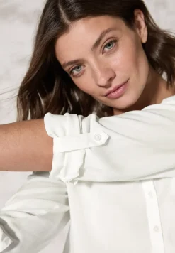 Blouse in effen kleur