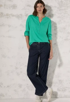 Blouse in effen kleur