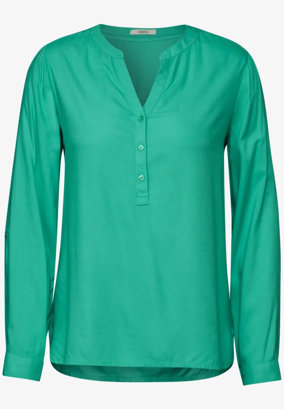 Blouse in effen kleur