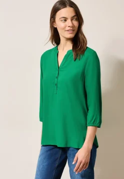 Blouse in effen kleur