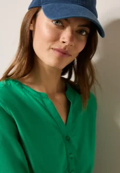 Blouse in effen kleur