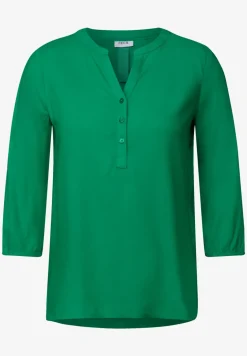 Blouse in effen kleur