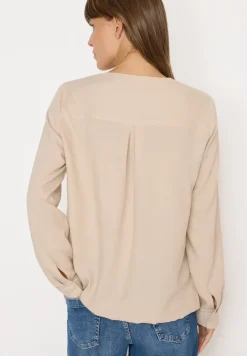 Blouse in effen kleur