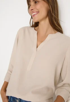 Blouse in effen kleur