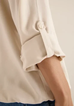 Blouse in effen kleur