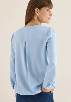 Blouse in effen kleur
