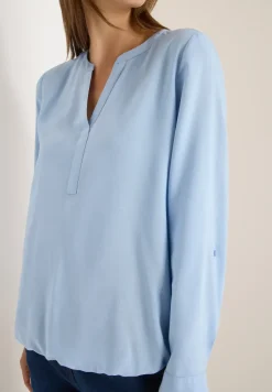 Blouse in effen kleur