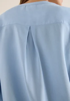 Blouse in effen kleur