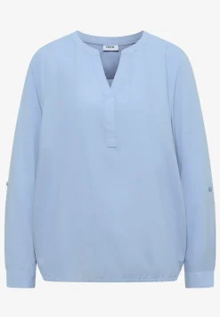 Blouse in effen kleur