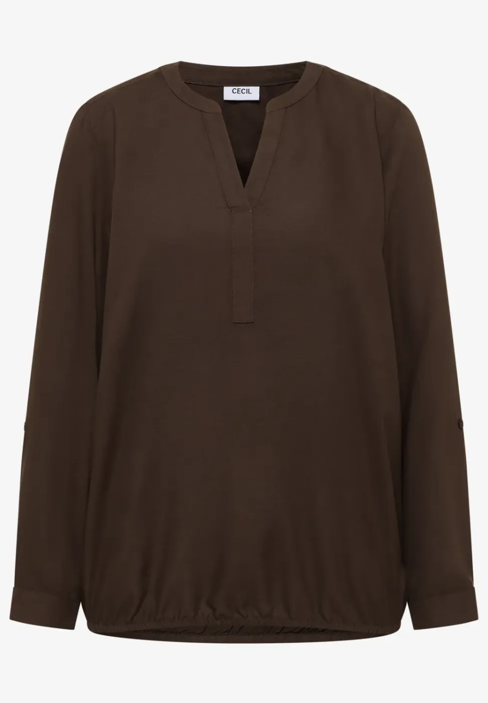 Blouse in effen kleur
