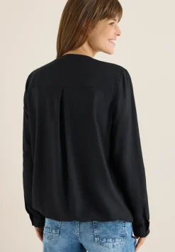Blouse in effen kleur