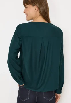 Blouse in effen kleur