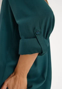 Blouse in effen kleur