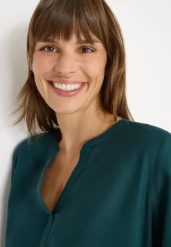 Blouse in effen kleur