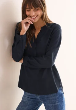 Blouse in effen kleur