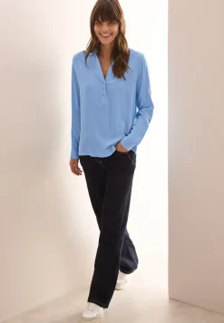 Blouse in effen kleur