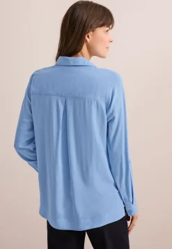 Blouse in effen kleur