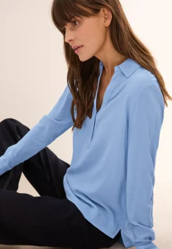 Blouse in effen kleur