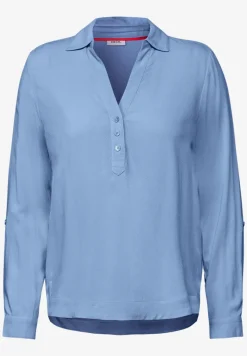 Blouse in effen kleur
