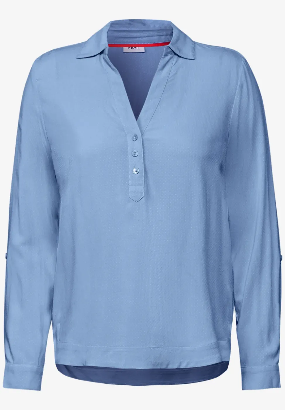 Blouse in effen kleur