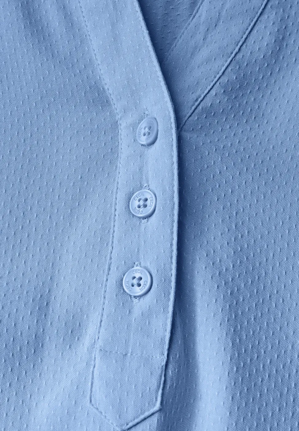 Blouse in effen kleur