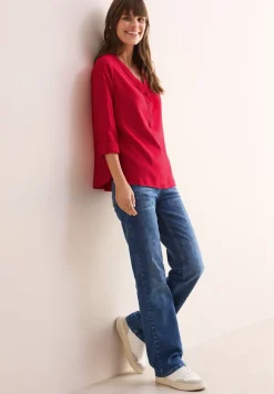 Blouse in effen kleur