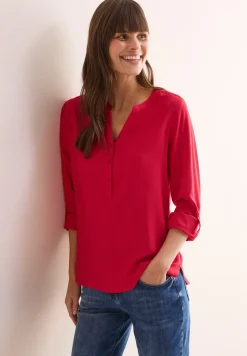 Blouse in effen kleur