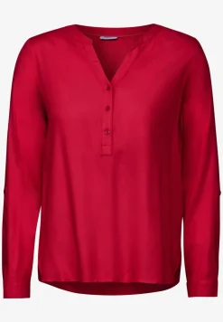 Blouse in effen kleur