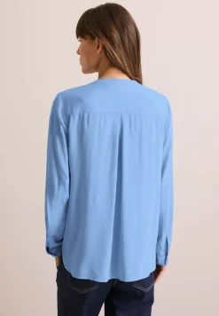 Blouse in effen kleur