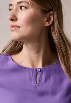 Blouse in effen kleur
