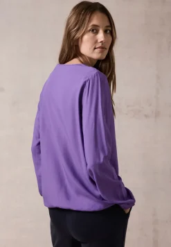 Blouse in effen kleur