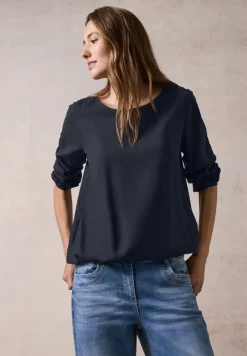 Blouse in effen kleur