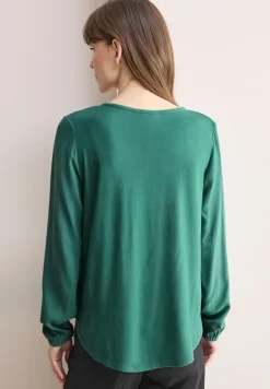 Blouse in effen kleur