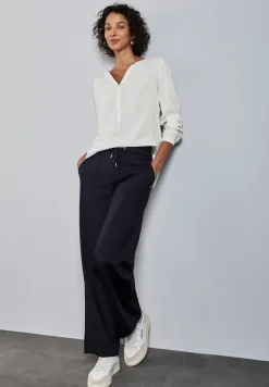 Blouse in effen kleur