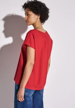 Blouse in effen kleur