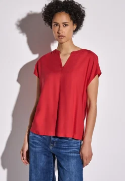 Blouse in effen kleur