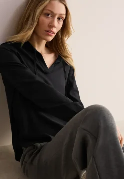 Blouse in effen kleur