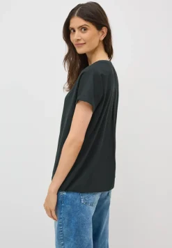 Blouse in effen kleur
