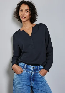 Blouse in effen kleur