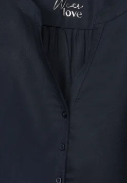 Blouse in effen kleur