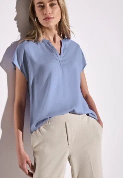 Blouse in effen kleur