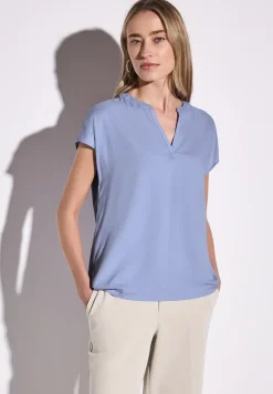 Blouse in effen kleur