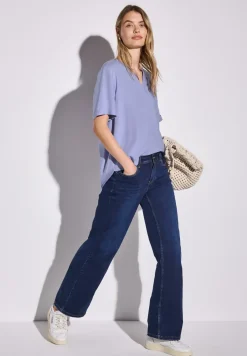 Blouse in effen kleur