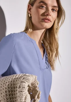 Blouse in effen kleur