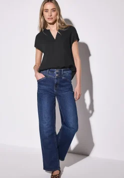 Blouse in effen kleur